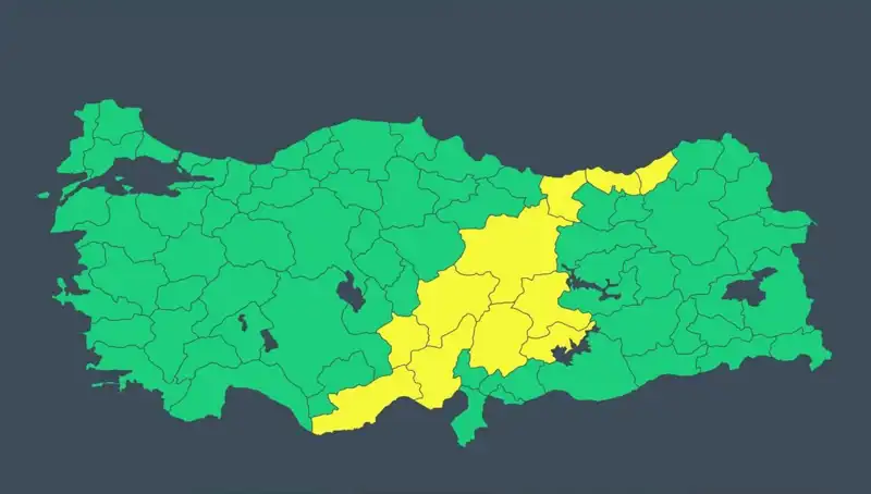 Türkiye'nin 11 İlinde Sağanak ve Fırtına Uyarısı: Vatandaşlar Dikkat!