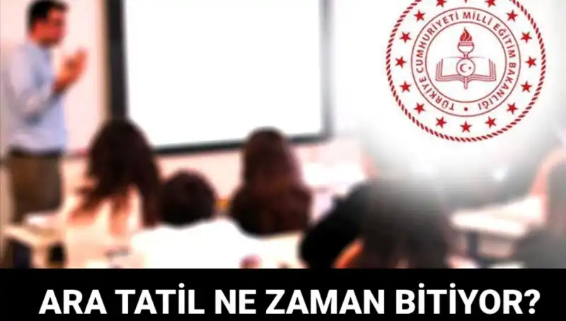 Ara Tatil Ne Zaman Bitiyor? Okul Açılış Tarihleri ve MEB Takvimi