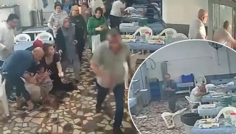Yemekhanedeki Deprem Anı: Yemeği Bırakmayan Tek Kişi Olmuştu