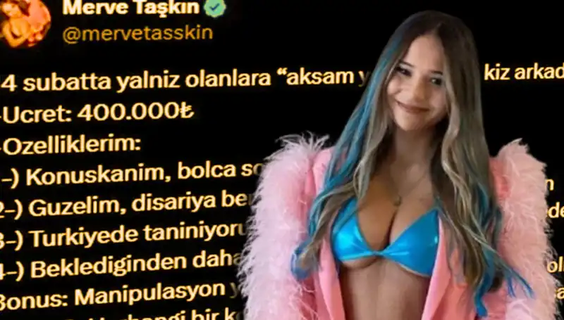 Merve Taşkın’ın 400 Bin Liralık Akşam Yemeği İsteği Mahkemeye Taşındı
