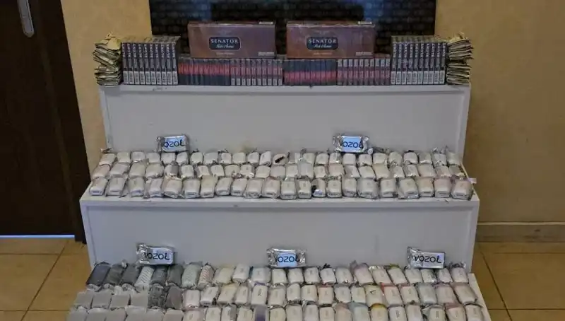 Gümrük Kaçağı Sigara Operasyonunda Büyük Miktarda Ele Geçirildi