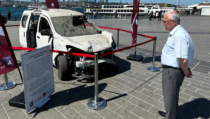 15 Temmuz’un Anısı: Tank Altında Kalan Araçlar Sergileniyor