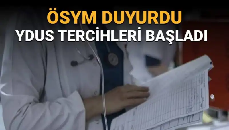 YDUS: Tıpta Yan Dal Uzmanlık Eğitimi Sınavı Tercih Süreci Başladı