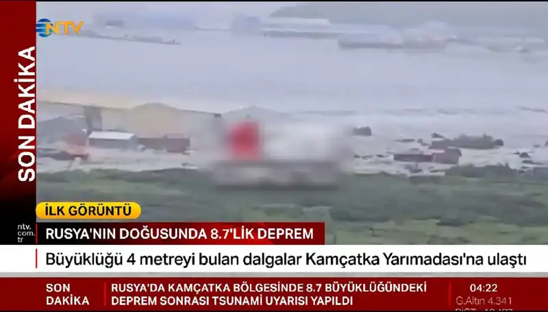 Kamçatka Kıyılarında Tsunami Dalgaları: Dikkat Çeken Gelişmeler
