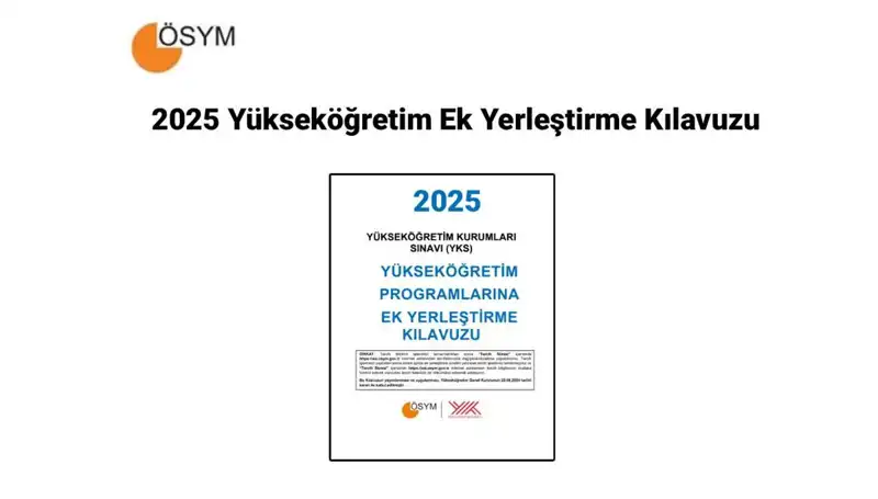 2025 YKS Ek Yerleştirme Kılavuzu: Tercih Tarihleri ve Ücretleri Açıklandı!