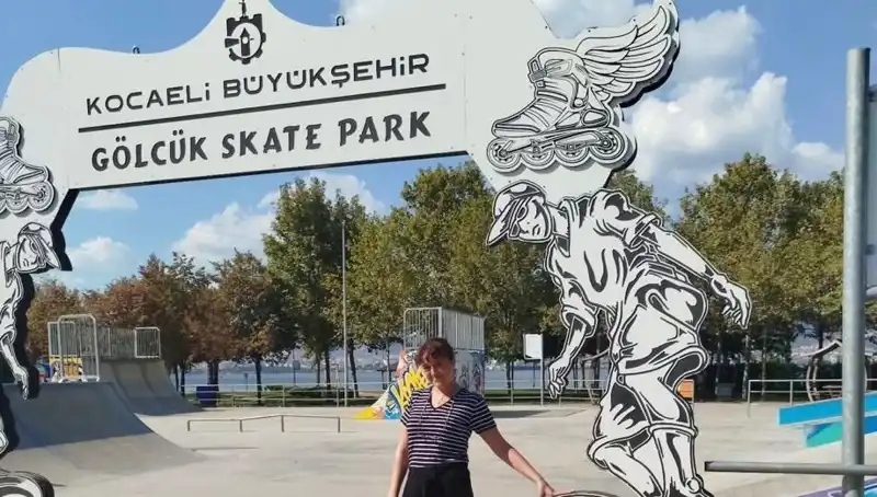 Kocaeli'deki Kaykay Parkına Mattia Ahmet Minguzzi'nin Anısına Yeni İsim Verildi