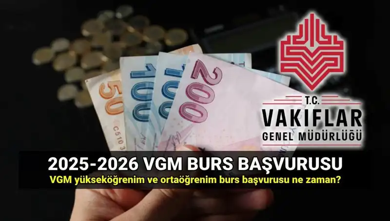 2025 VGM Burs Başvuruları: Tarihler ve Ücretler Hakkında Her Şey