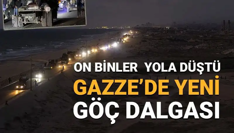 Gazze’de Yeni Göç Dalgası: Sığınmacı Sayısı Hızla Artıyor