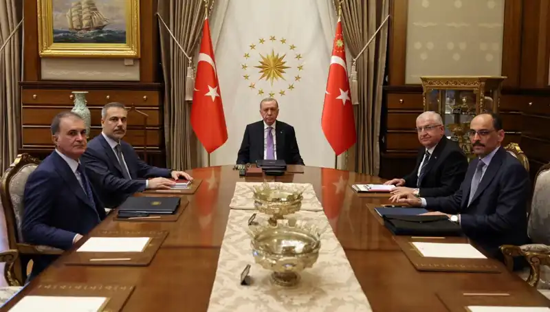 Beştepe'de Yapılan Güvenlik Zirvesi: Erdoğan ile İsrail-İran Çatışmasının Gözden Geçirilmesi